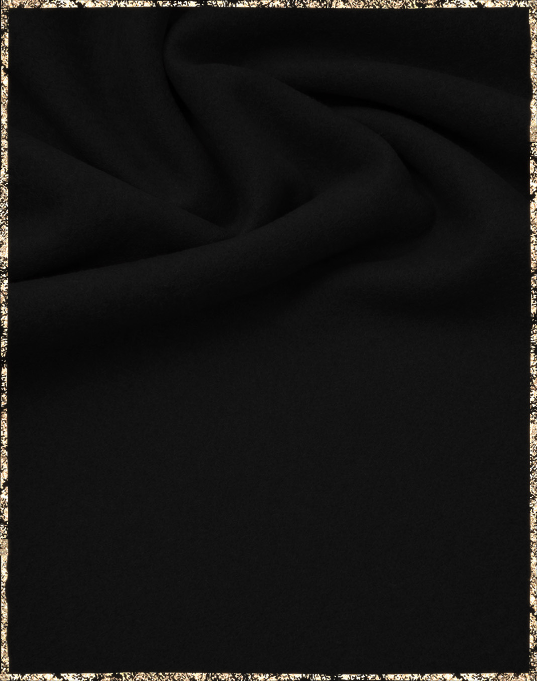 Kaschmirloden schwarz Kaschmirloden schwarz